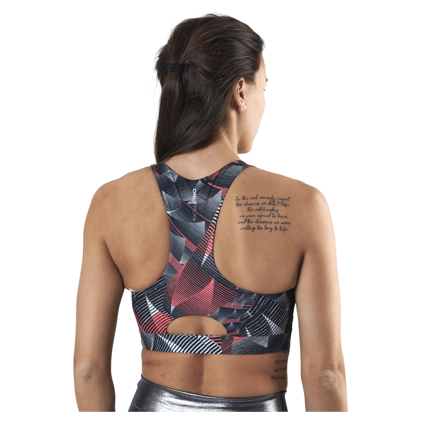 Judie Aop Training Bra Black