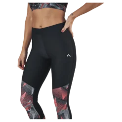 Judie Aop 3/4 Training Tights Black