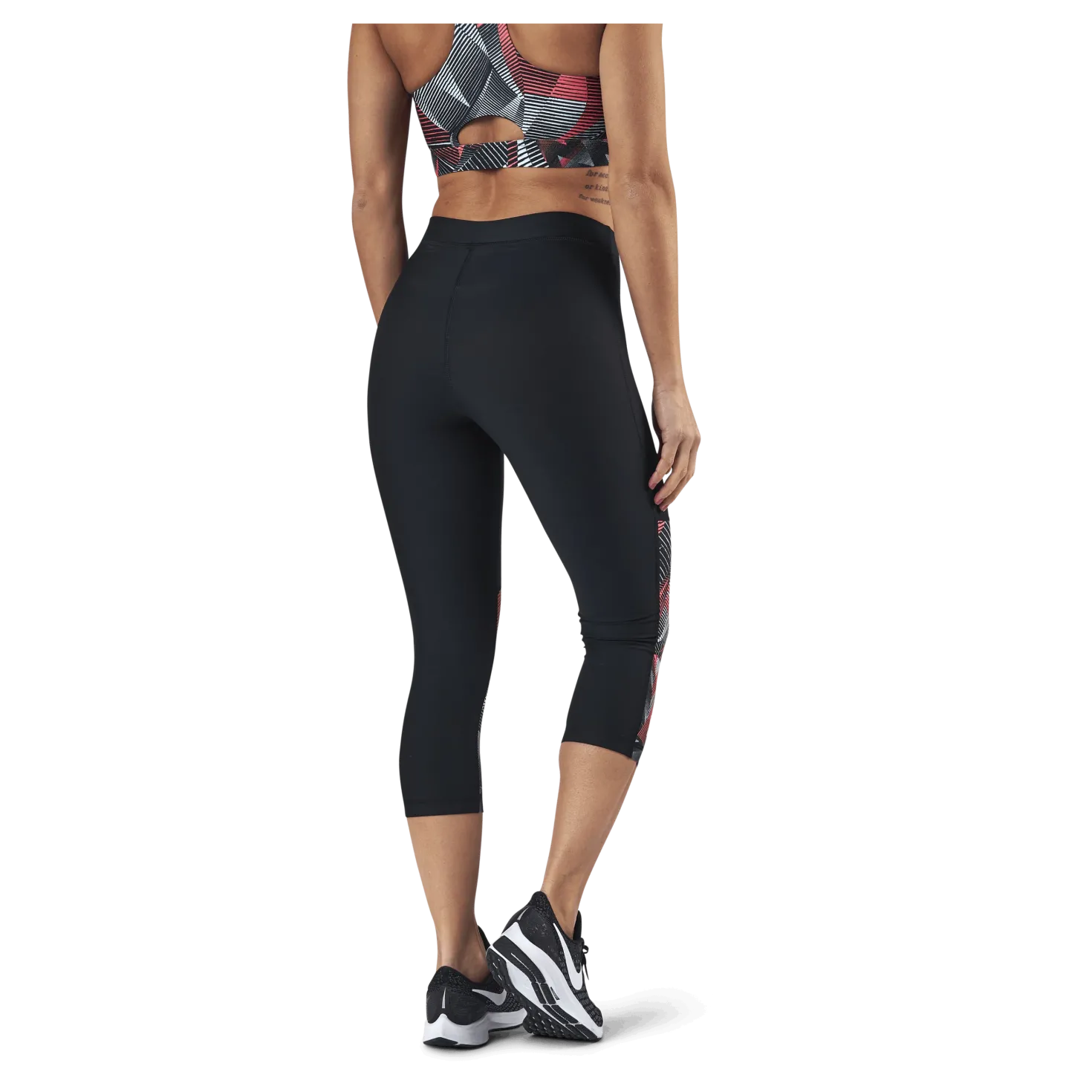 Judie Aop 3/4 Training Tights Black