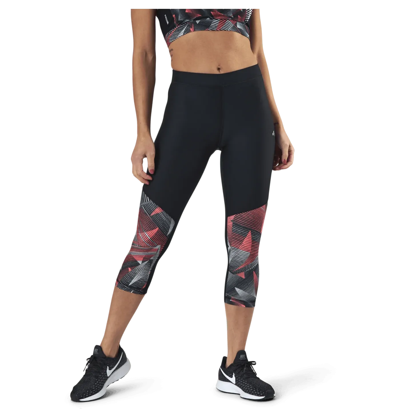 Judie Aop 3/4 Training Tights Black