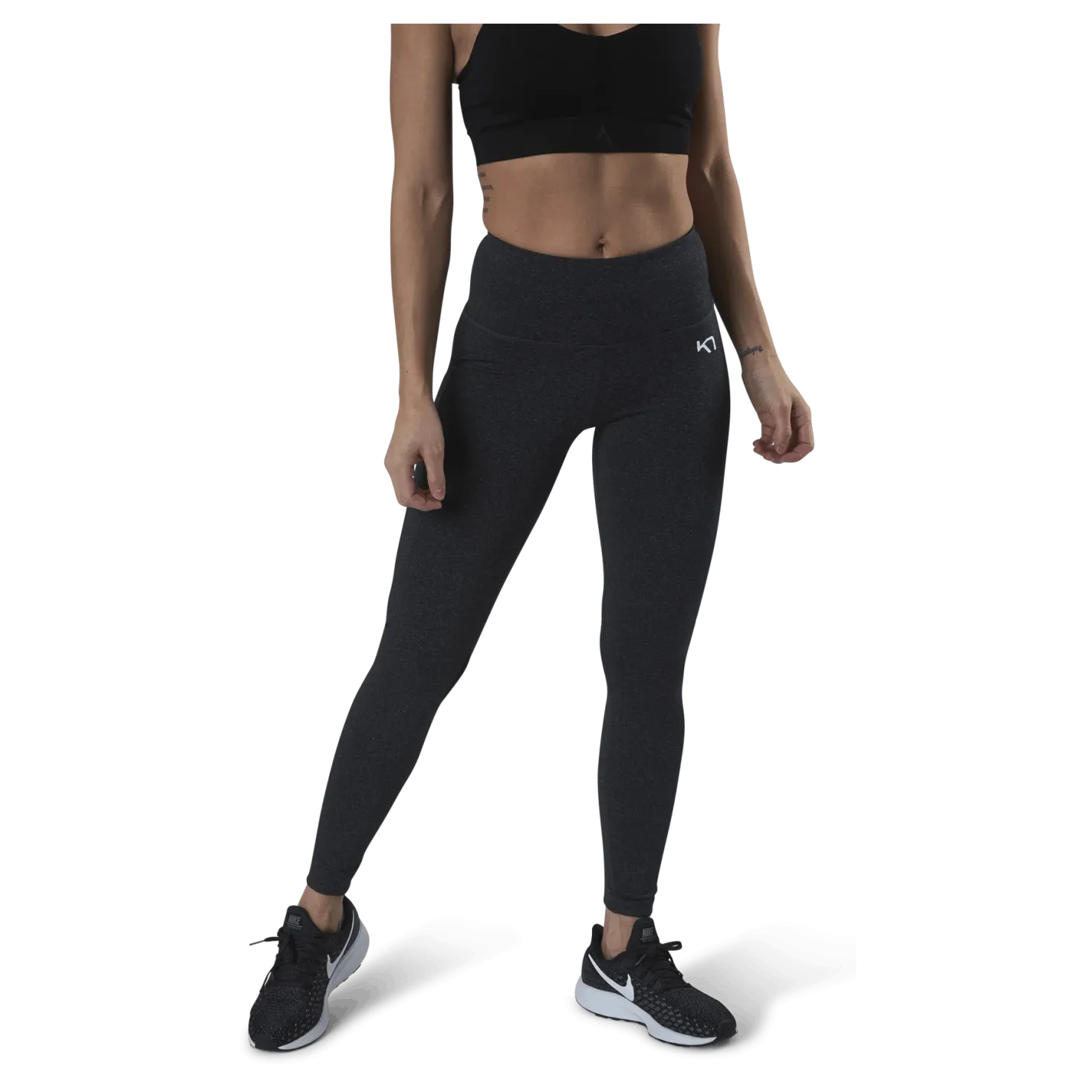 Julie High Waist Tights Black