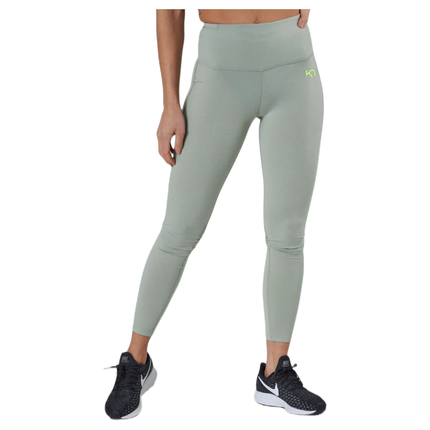 Julie High Waist Tights Green