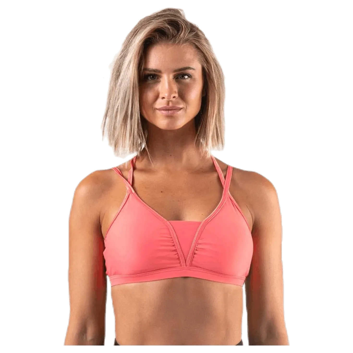Julie Sport Top Pink/Red