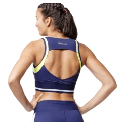 Jump Sports Bra Blue/White/Yellow