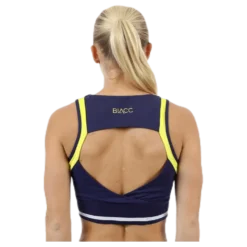 Jump Sports Bra Blue/White/Yellow
