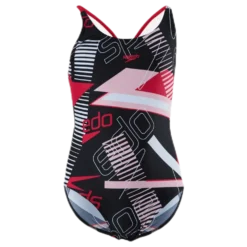 Junglespeak Allover Tieback Black/Red