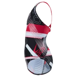 Junglespeak Allover Tieback Black/Red