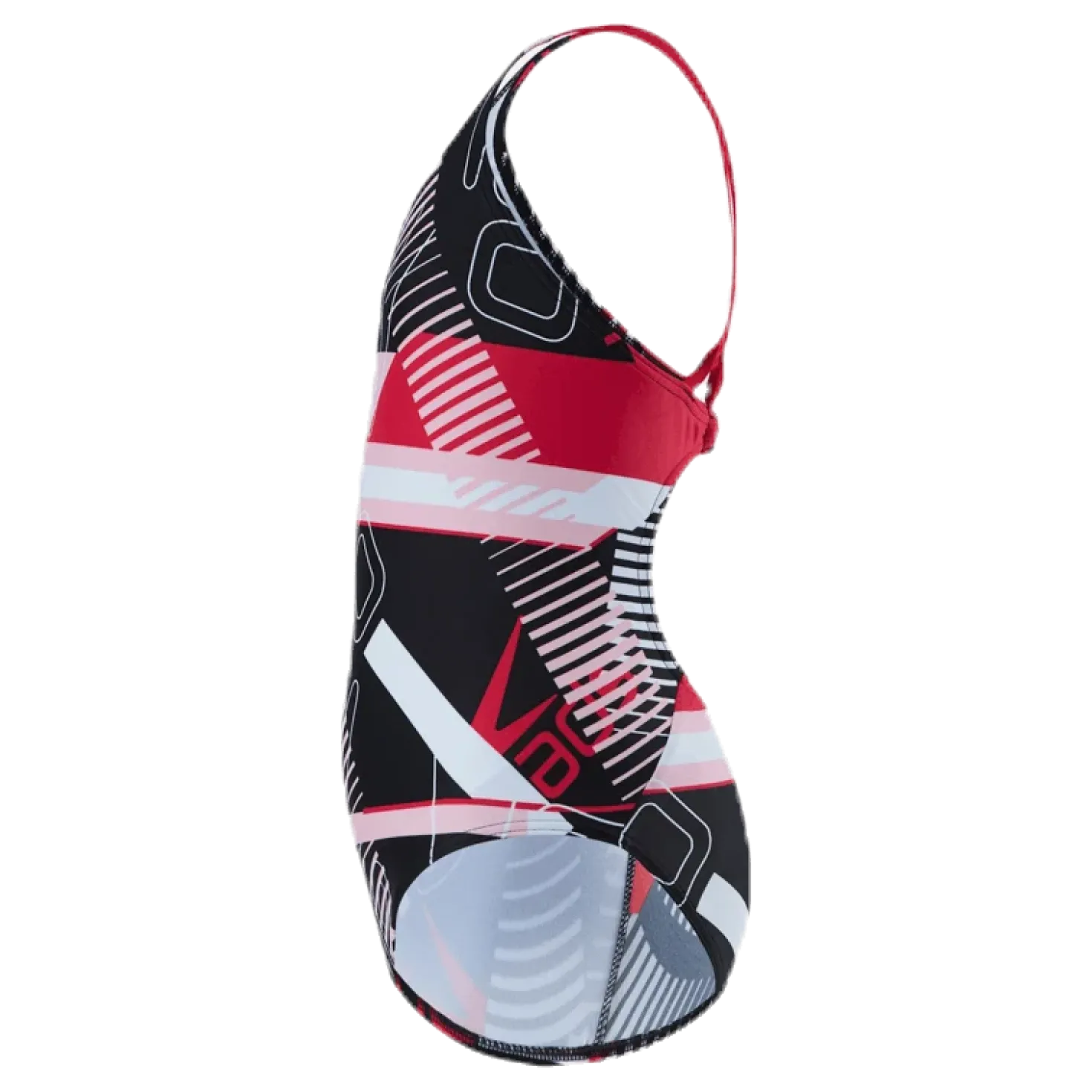 Junglespeak Allover Tieback Black/Red