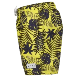 Junior Aiden Swim Trunks Green/Yellow