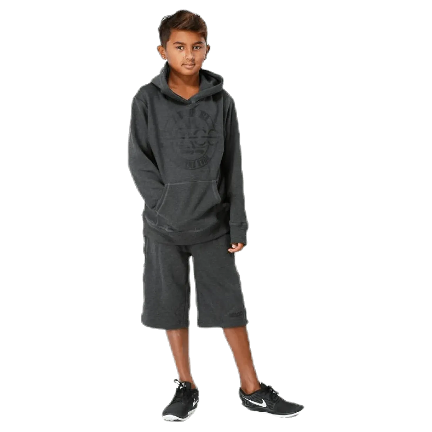 Junior Harvey Hoodie Grey