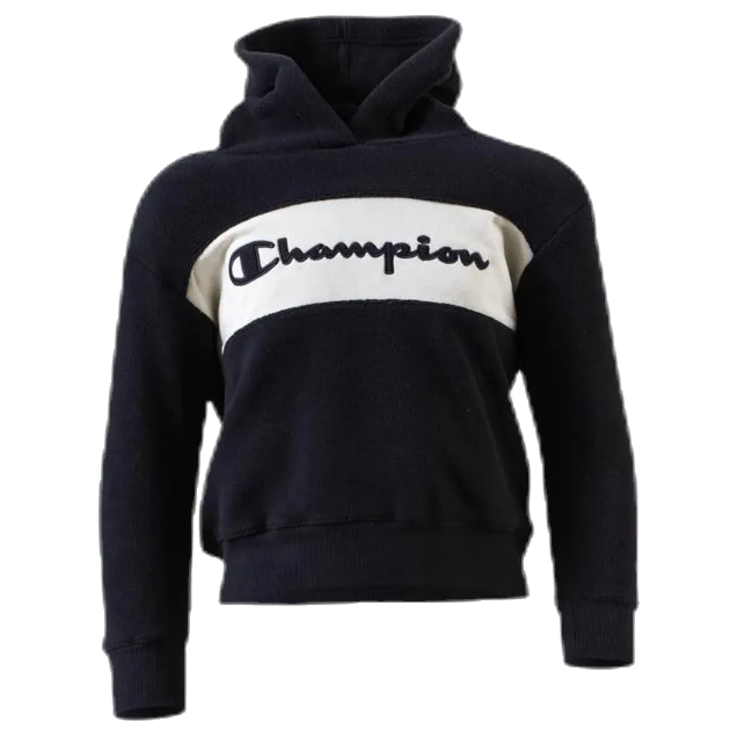 Junior Hooded Polar Fleece Black