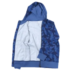 Junior James Camo Zip Patterned/Blue