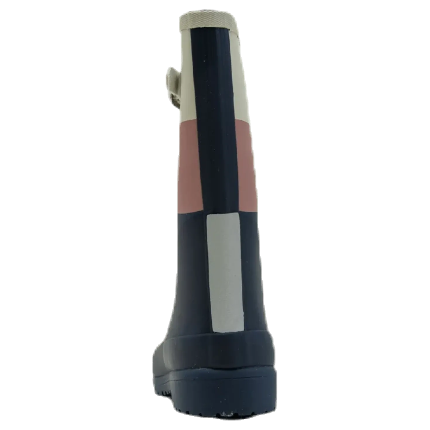 Junior June Rubber Boot Blue/Pink/Grey