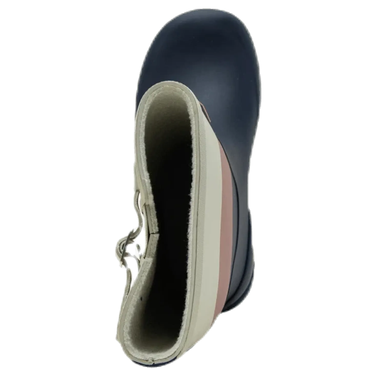 Junior June Rubber Boot Blue/Pink/Grey