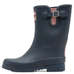 Junior June Rubber Boot Blue/Pink