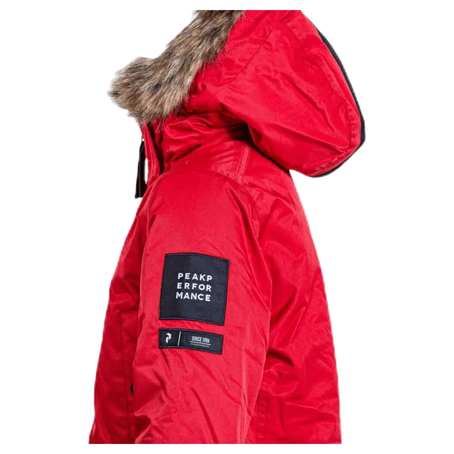Junior Local Parka Red