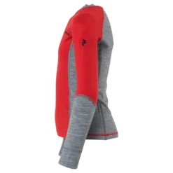 Junior Magic Crew Racing Red-grey Melange