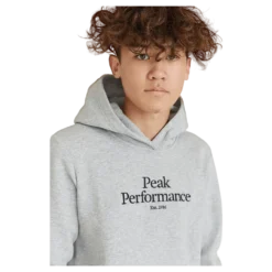 Junior Original Hood Med Grey Melange