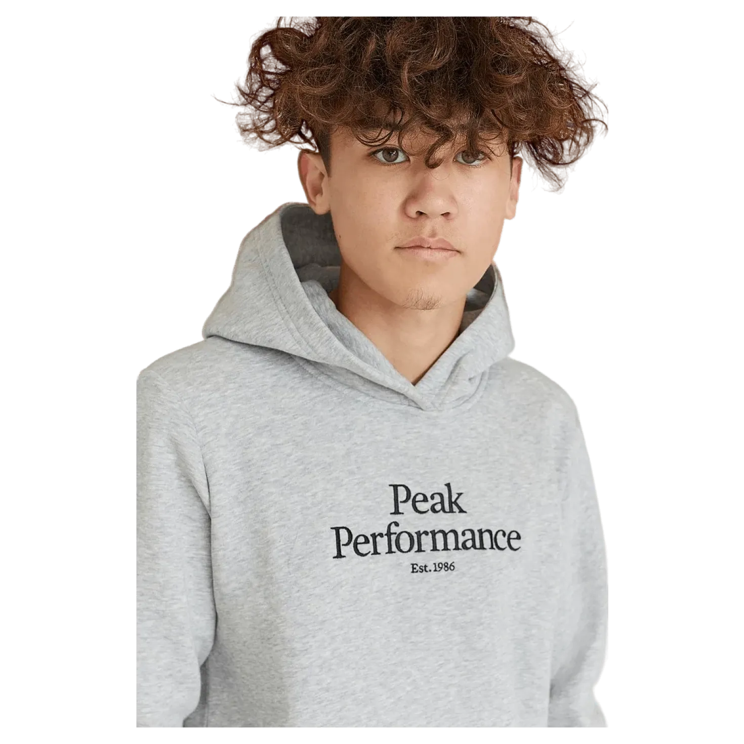 Junior Original Hood Med Grey Melange