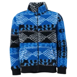 Junior Original Pile Zip Jacket Blue/Black