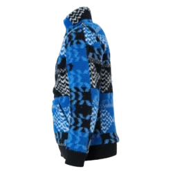 Junior Original Pile Zip Jacket Blue/Black