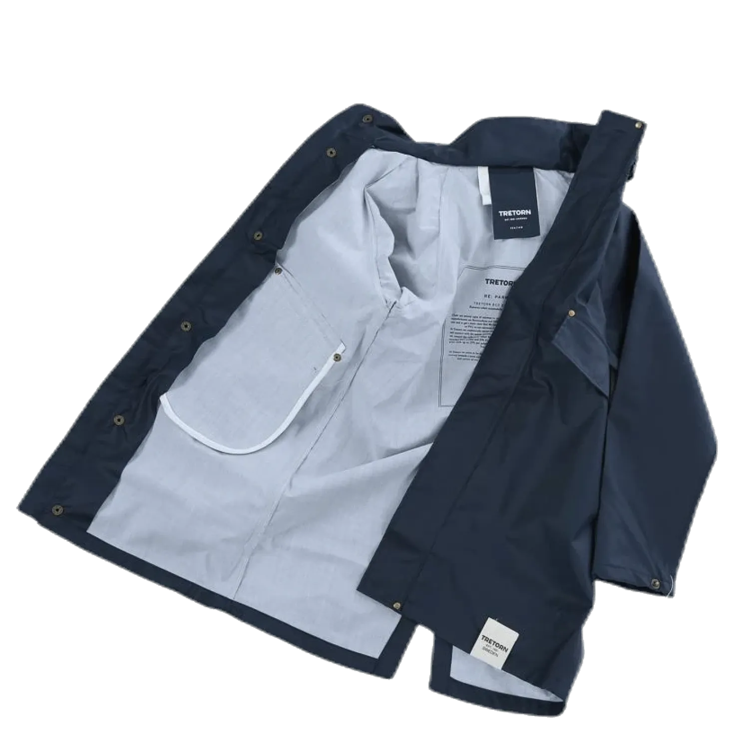 Junior PU Parka Blue