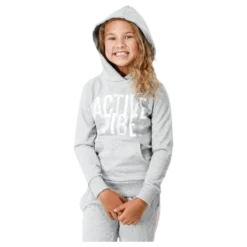 Junior Rachel Hoodie White/Grey