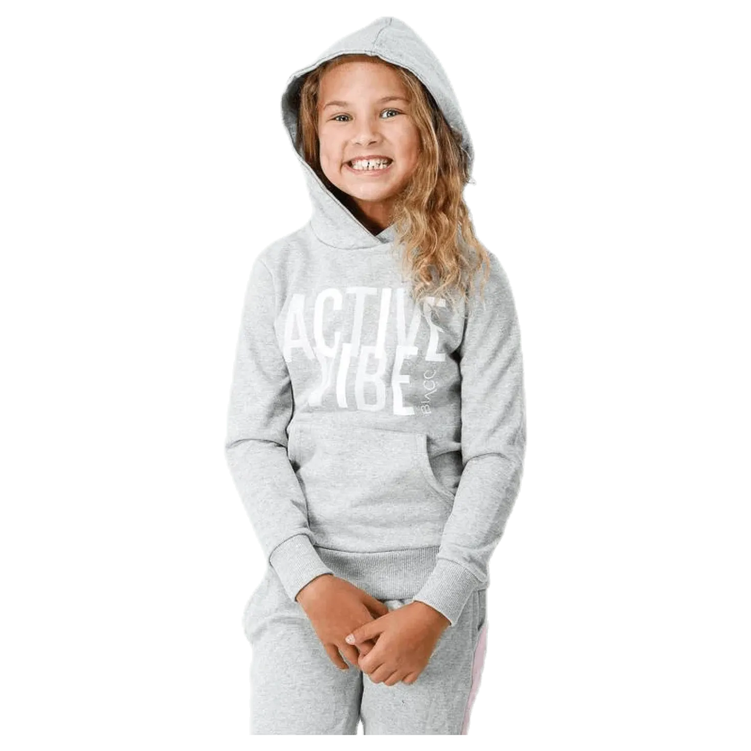 Junior Rachel Hoodie White/Grey