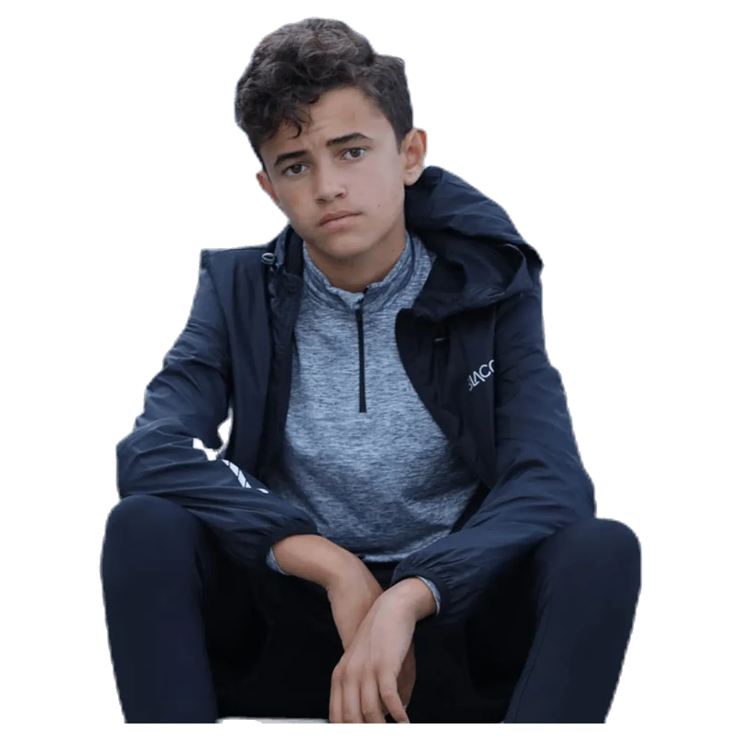 Junior Samuel Training Jacket Black