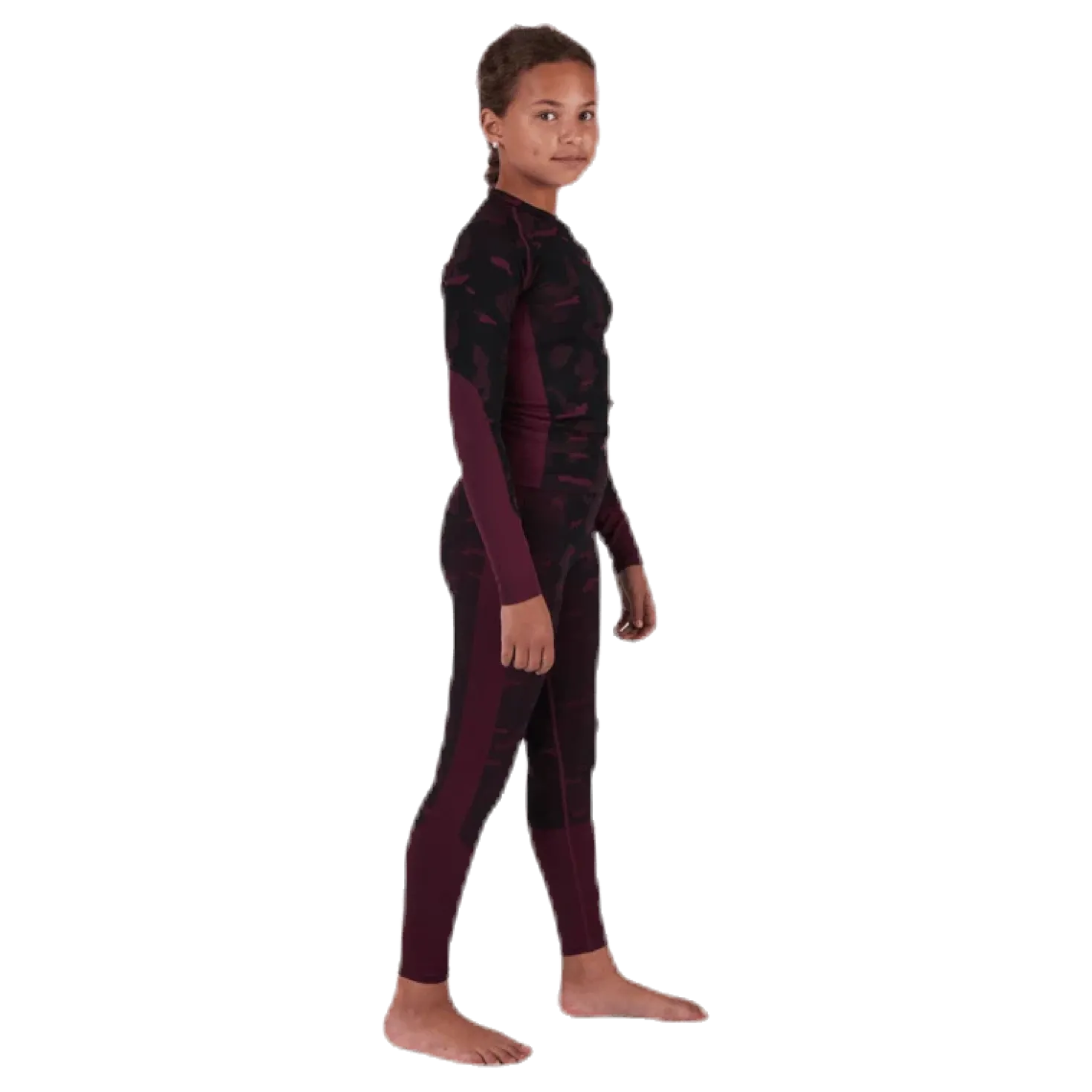Junior Seamless 1st Layer Set Patterned/Red