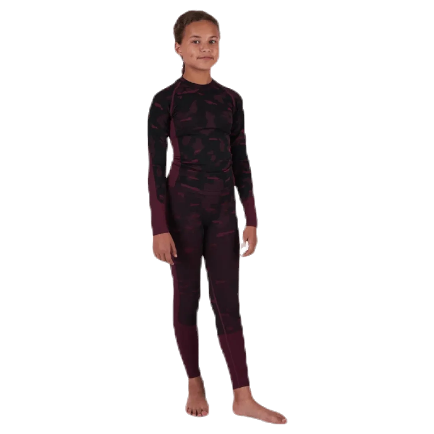 Junior Seamless 1st Layer Set Patterned/Red