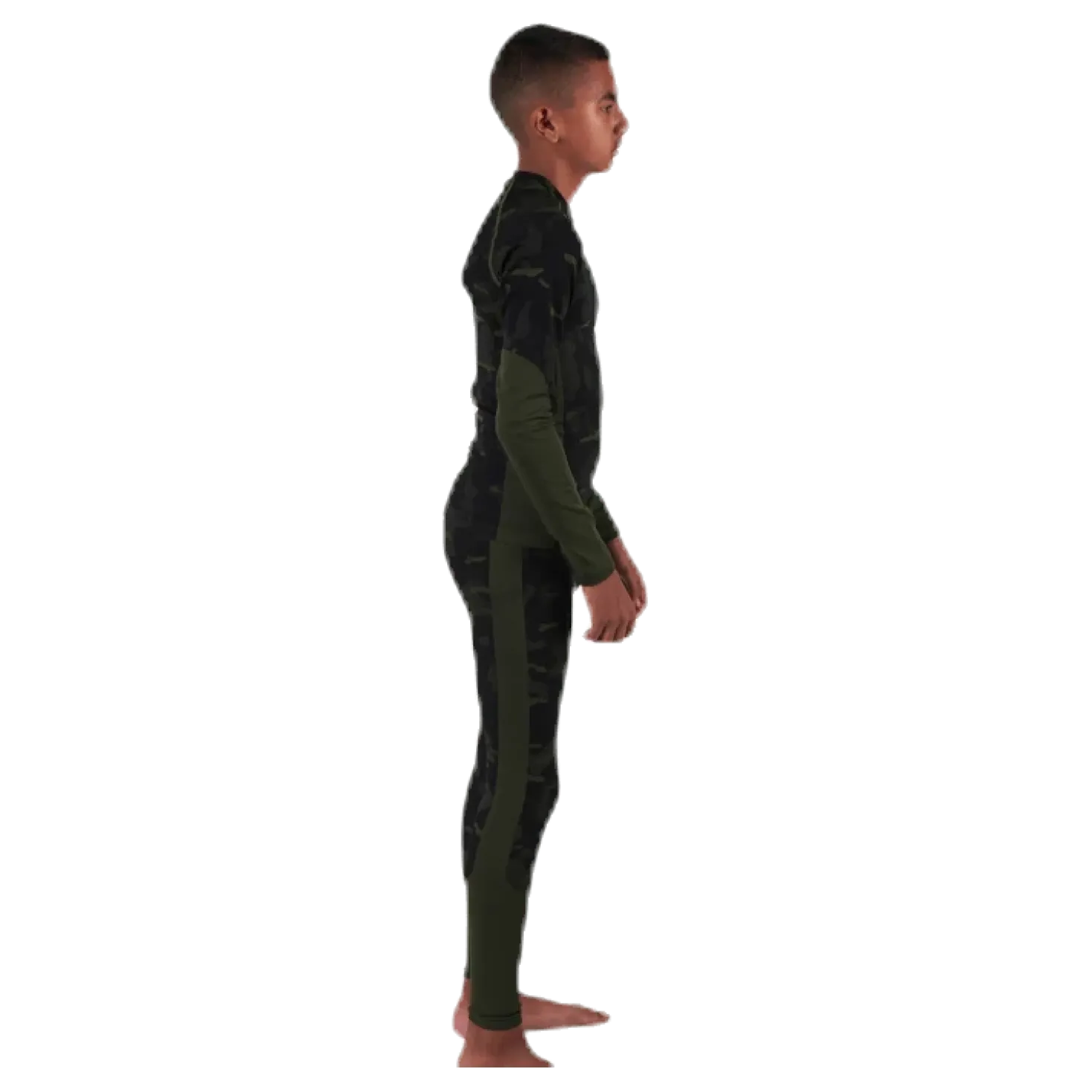 Junior Seamless 1st Layer Set Patterned/Green
