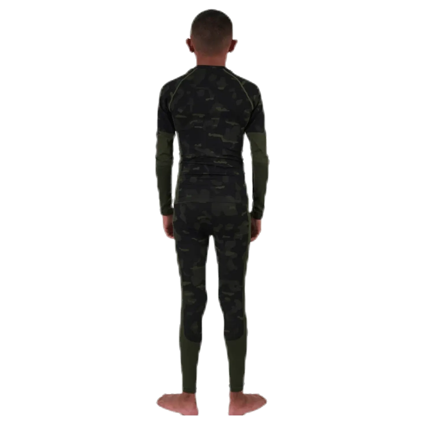 Junior Seamless 1st Layer Set Patterned/Green