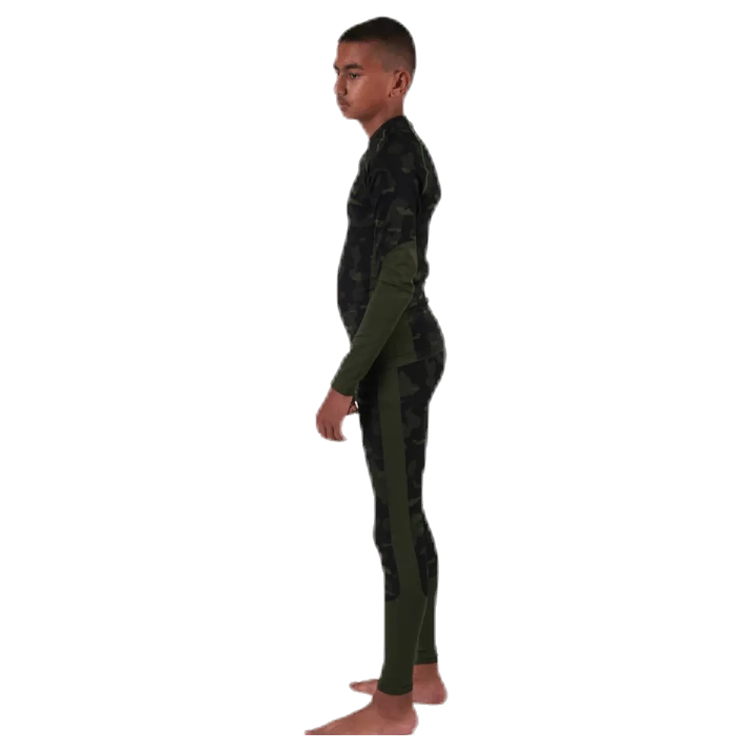 Junior Seamless 1st Layer Set Patterned/Green