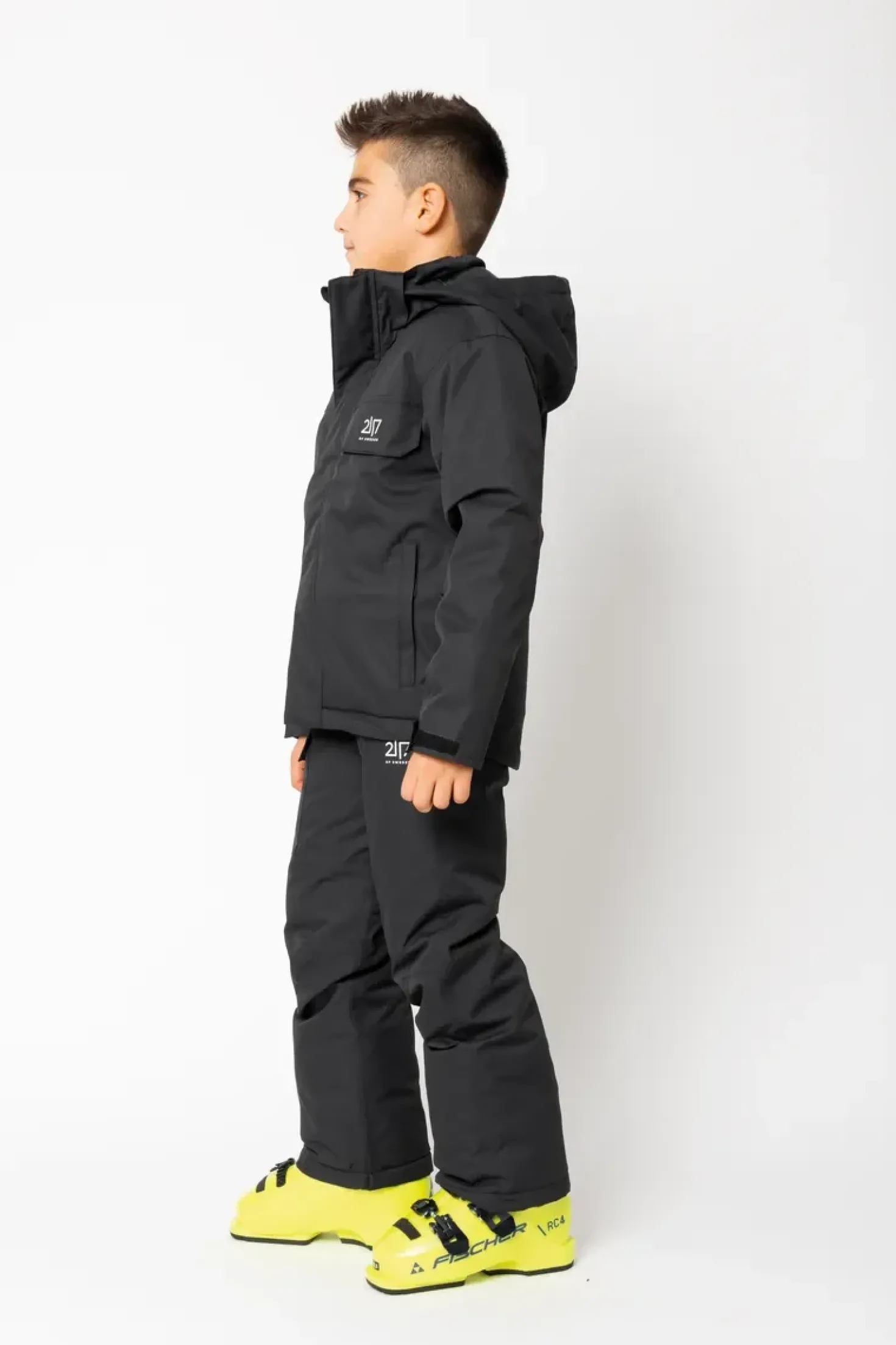 Junior’S Light Padded Ski Pant Misan Black