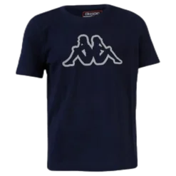 Junior. T-Shirt S/S, Cromen Blue/Grey