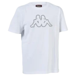 Junior. T-Shirt S/S, Cromen White/Grey