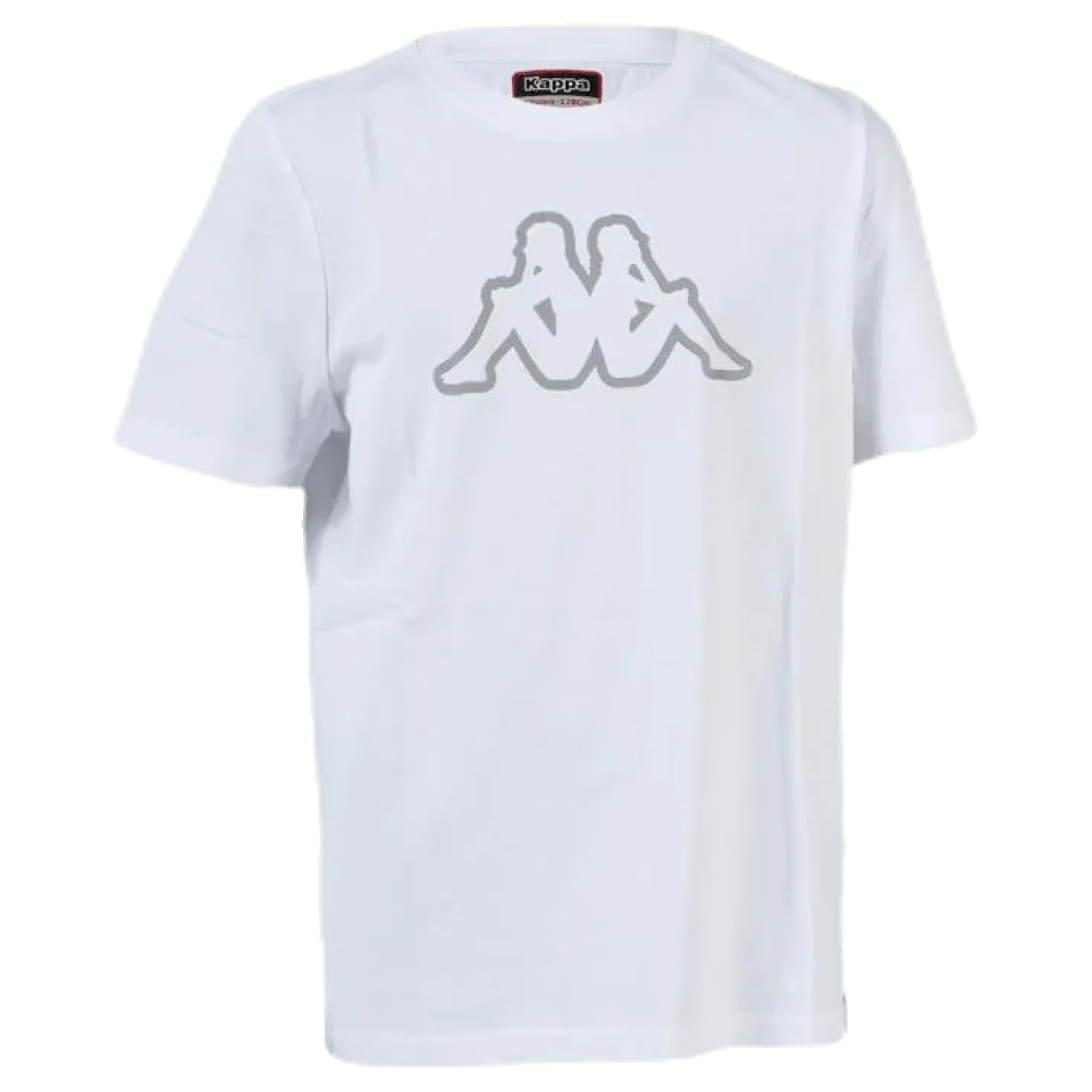 Junior. T-Shirt S/S, Cromen White/Grey