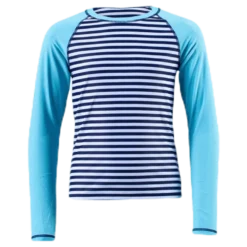 Junior UV Shirt LS Blue/Turquoise