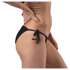 Kalani Crochet Tie Tanga Black