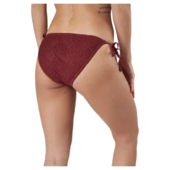 Kalani Crochet Tie Tanga Red