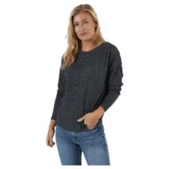 Kally Boatneck 4/5 Top Jrs Grey