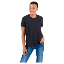 Kamala Ss O-Neck Tee Black