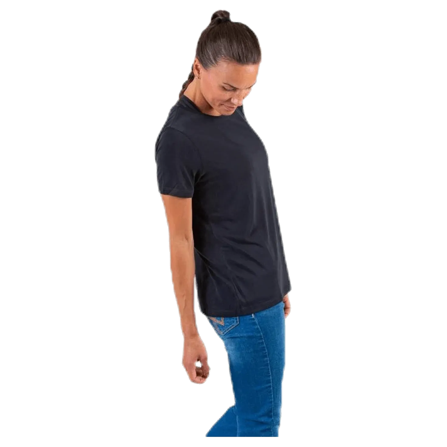 Kamala Ss O-Neck Tee Black