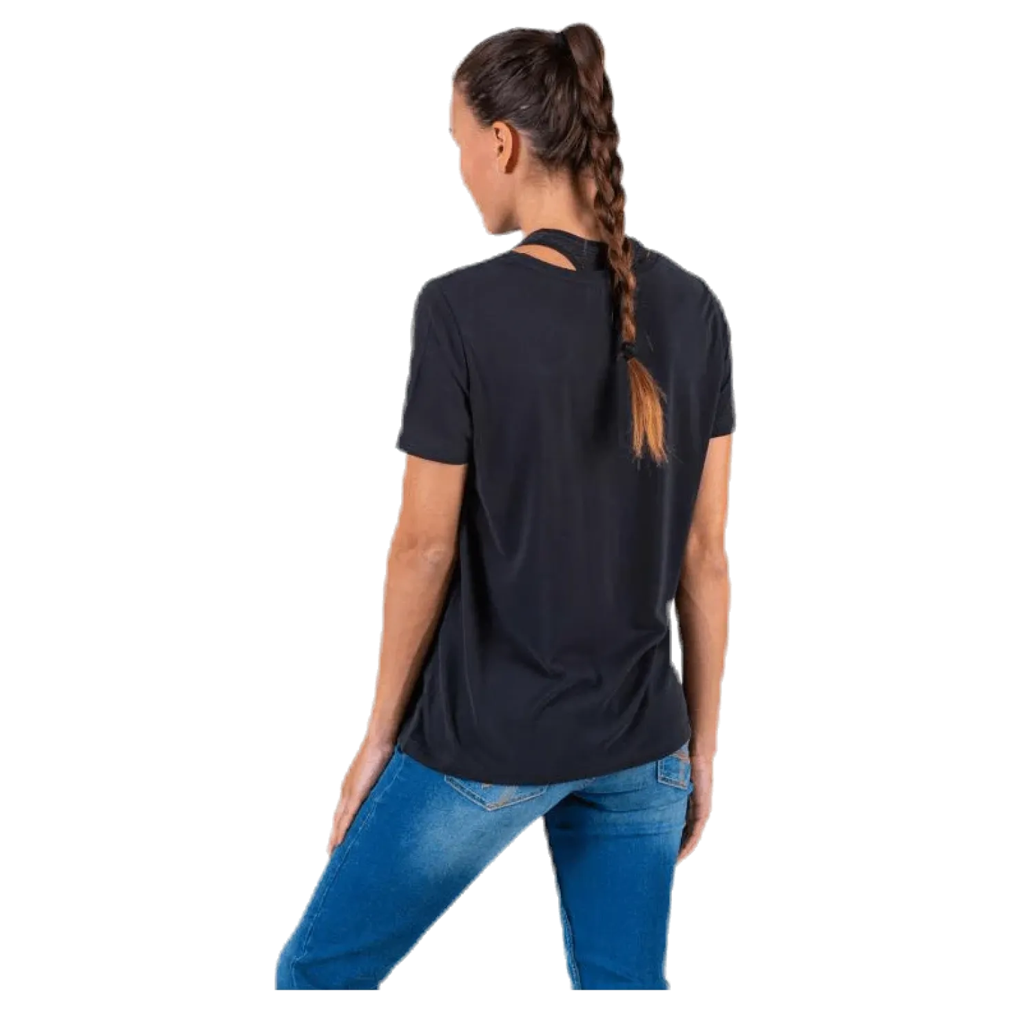 Kamala Ss O-Neck Tee Black