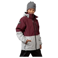 Kaman Junior Jacket Grey/Red