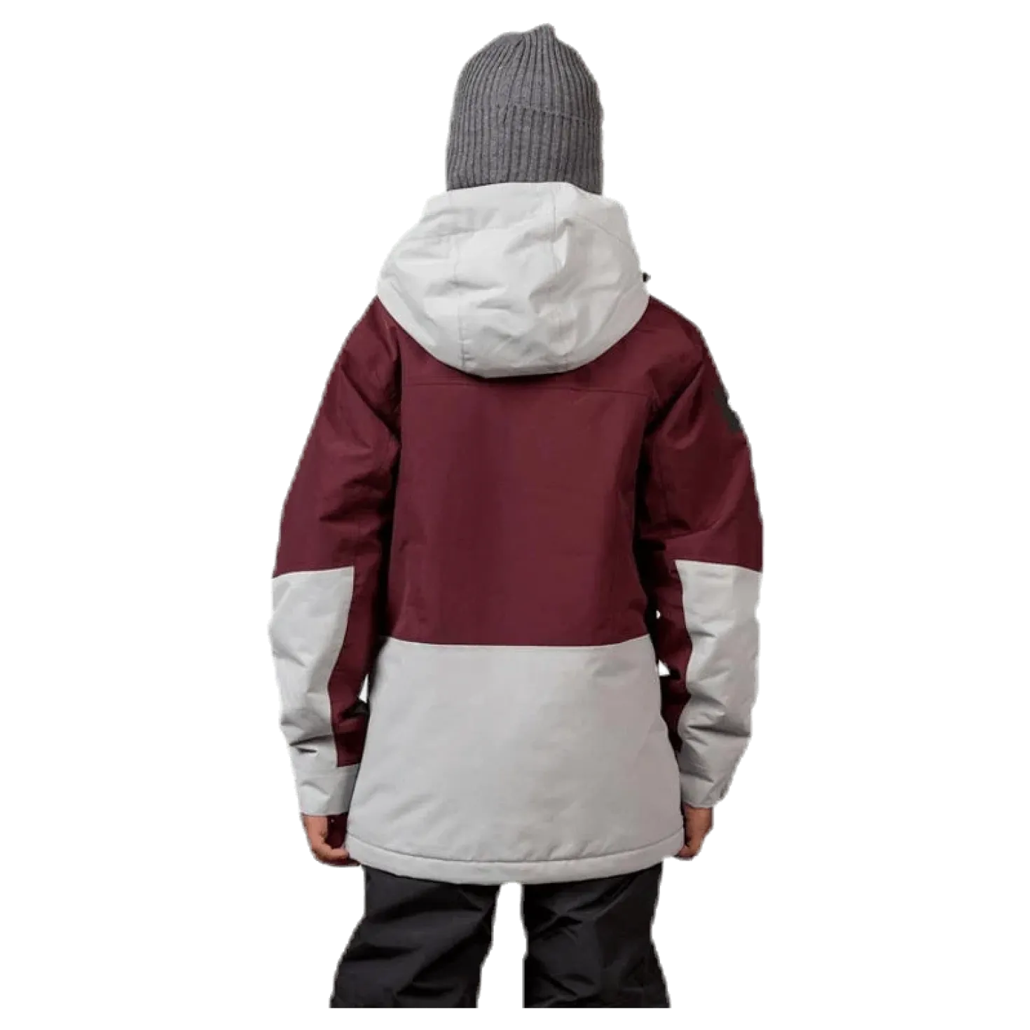 Kaman Junior Jacket Grey/Red
