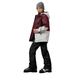 Kaman Junior Jacket Grey/Red