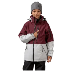 Kaman Junior Jacket Grey/Red