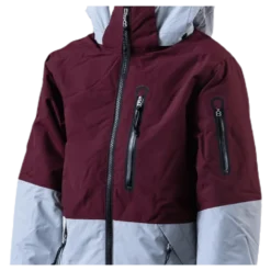 Kaman Junior Jacket Grey/Red